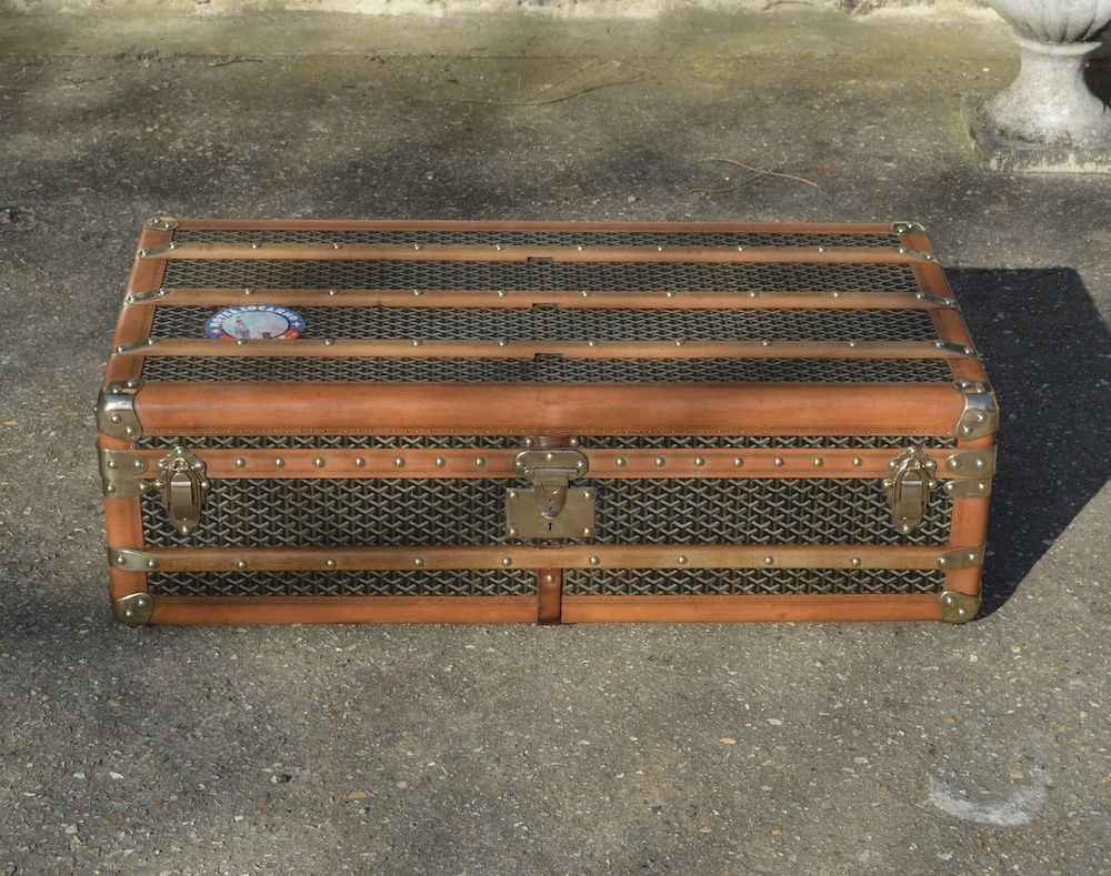Rare Vintage GOYARD Luggage Trunk