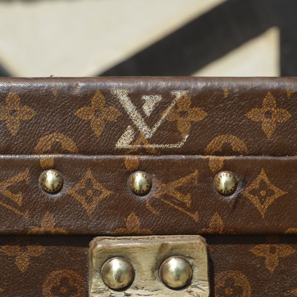 Louis Vuitton car trunk c.1907 - Baggage Collection