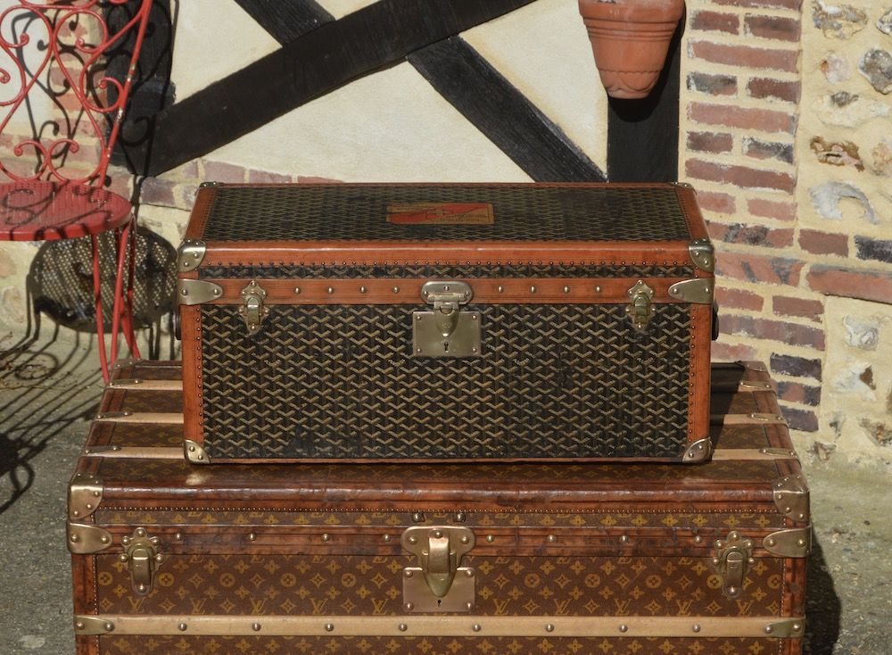 Louis Vuitton steamer trunk c.1910 - Baggage Collection