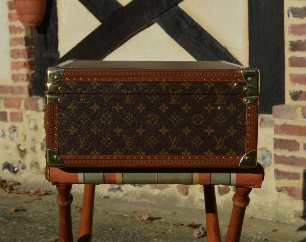Louis Vuitton Cotteville 45 Trunk Suitcase Handbag Damier N21341