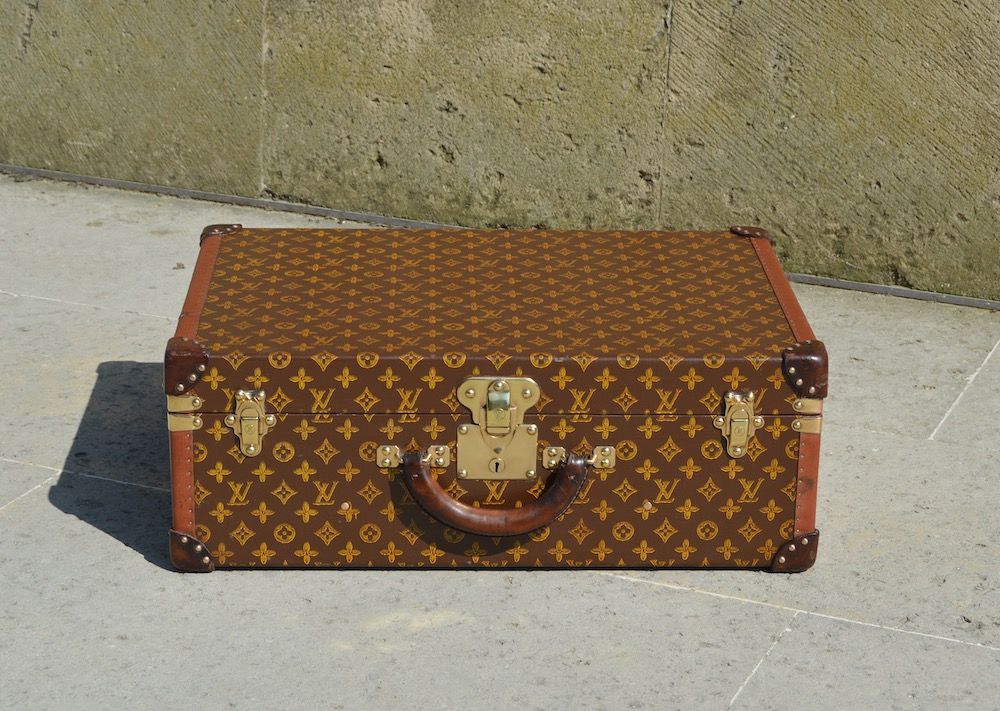 Louis Vuitton Monogram Canvas Alzer Suitcase Trunk Collection