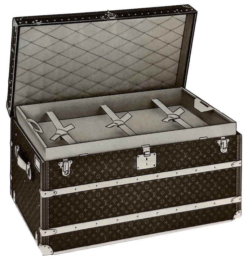 This $273,000 Louis Vuitton Trunk Doubles as a Bar Cart for Your