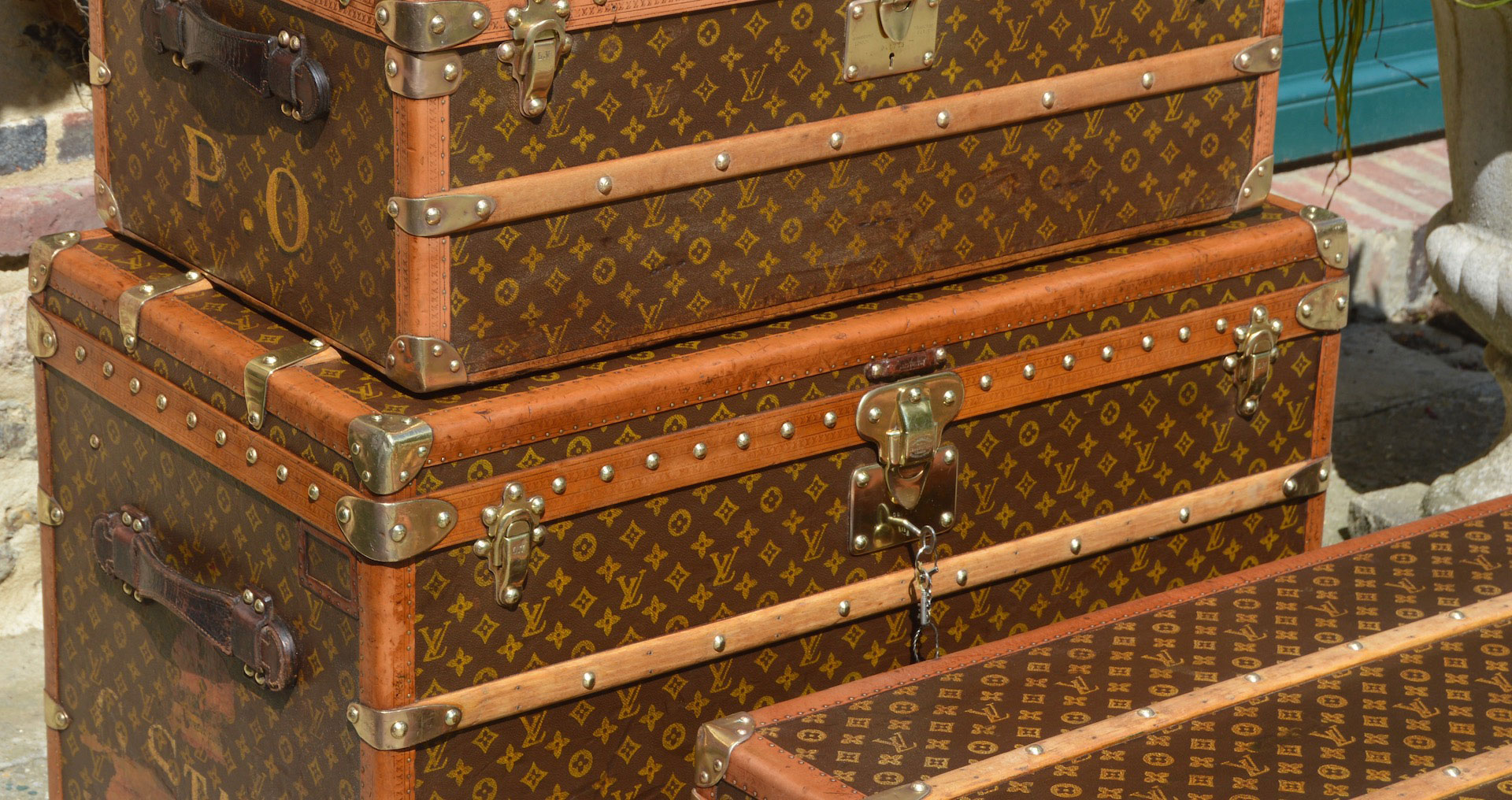 Vintage Louis Vuitton steamer and travel trunks  price guide and values