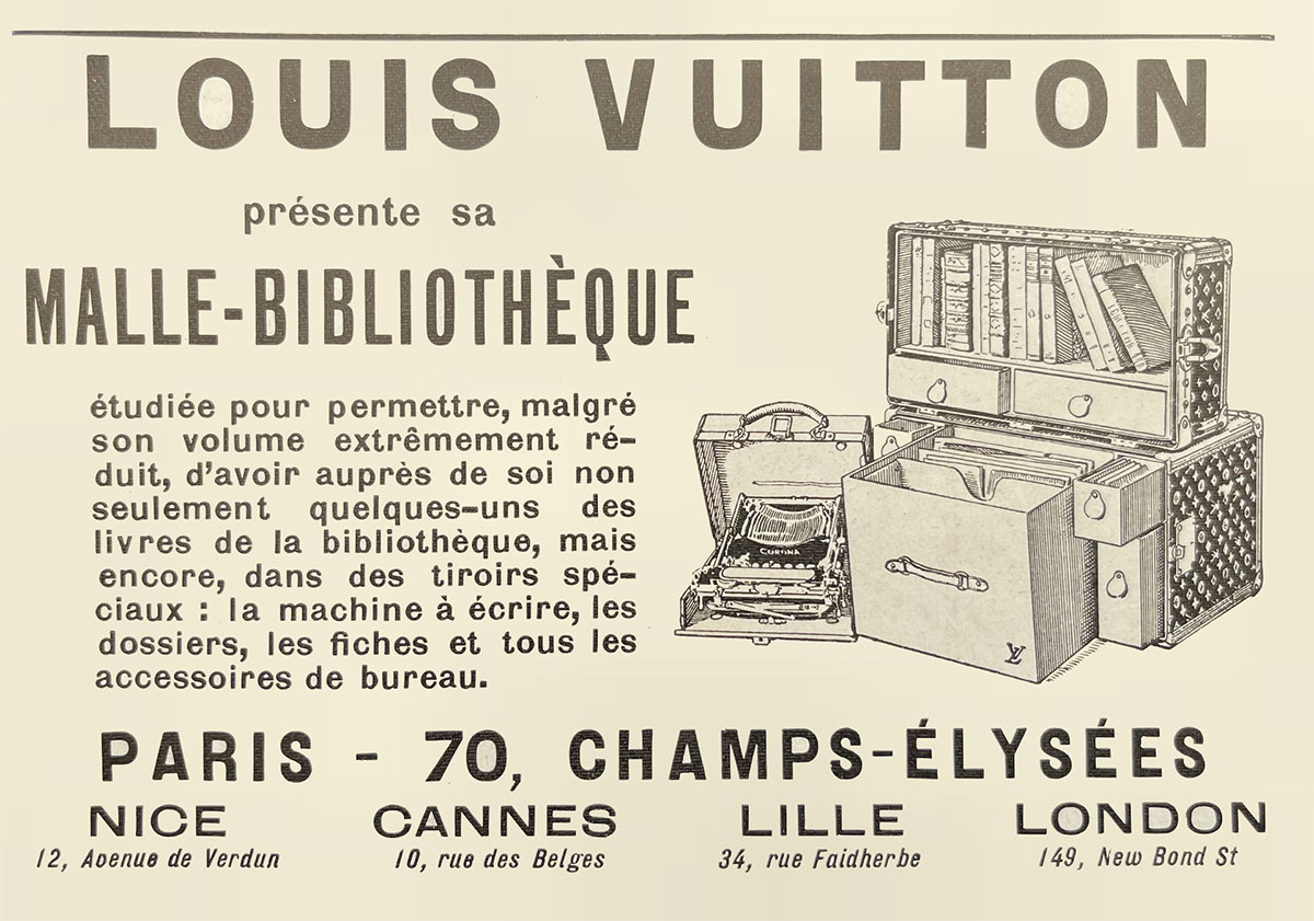 Les Malles Bibliothèques Louis Vuitton - Bagage Collection - The Travelogue